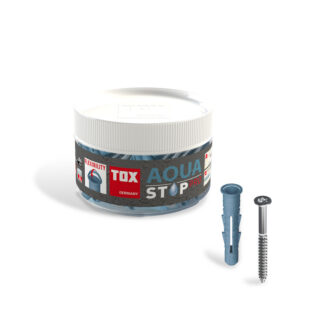 TOX Allzweckdübel Aqua Stop Pro 6x38 mm + Schraube in Runddose