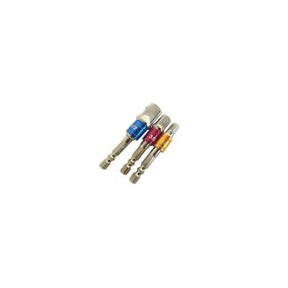 ADAPTER SATZ 1/2" 3/8" 1/4" HEX SHANK 3X