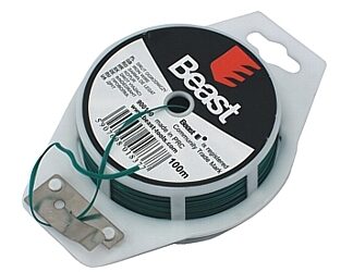 BINDEDRAHT 100M PLASTIC COATED