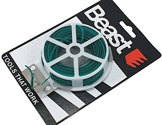 BINDEDRAHT 30M PLASTIC COATED