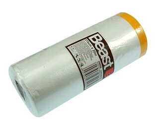 ABDECKFOLIE  MIT ABDECKBAND 270CMx 20M SPEEDY MASK
