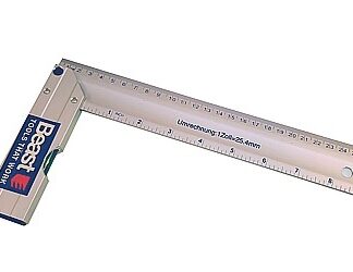 SCHREINERWINKEL VIAL 250MM ALUMINIUM