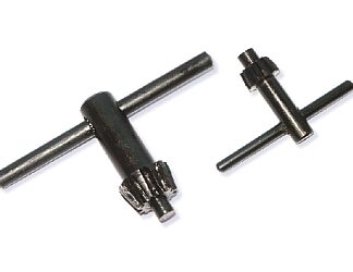 BOHRFUTTERSCHLUSSELSATZ 10MM 3/8''-13MM 17/32'' 2X