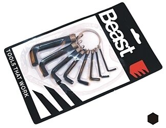 INNENSECHSKANTSCHLUSSELSATZ 2-10MM 8X