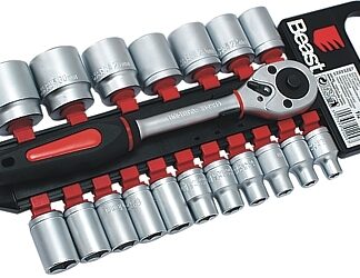 STECKSCHLUSSELSATZ 8-32MM 1/2" CV 19X