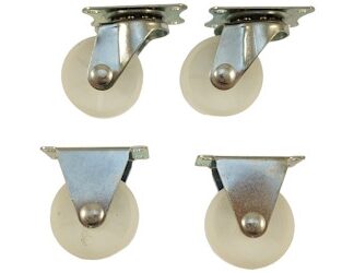 LENKROLLERSATZ 40MM NYLON 2+2
