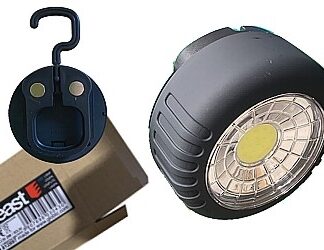 GARAGE COB LAMPE COB 2W 80LM MAGNET 3xAAA