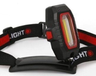 KOPFLAMPE COB 3W+ COB RED light 2xAAA