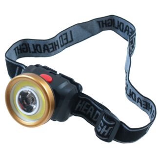 KOPFLAMPE COB 3W+ LED 1W 100+80LM 3xAAA