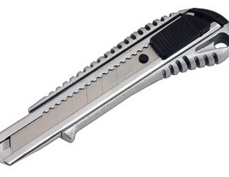 ABBRECHMESSER AUS METALL 18MM ZN-ALLOY METAL, MASSIVE