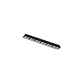 Rasenkanten 100CM x 45MM BLACK 6xFIX. HOLES