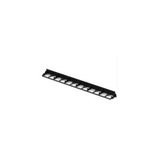 Rasenkanten 100CM x 78MM BLACK 6xFIX. HOLES