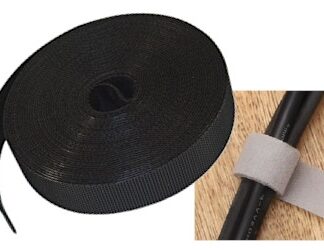 KABELBINDER MIT KLETTVERSCHLUSS 5M x 15MM VELCRO HOOK-AND-LOOP