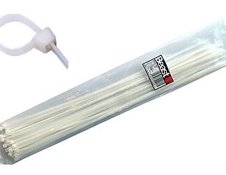 KABELBINDERSATZ 500x4.7MM WHITE NYLON 30X