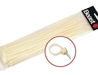 KABELBINDERSATZ 190x4.7MM NYLON WHITE 50X