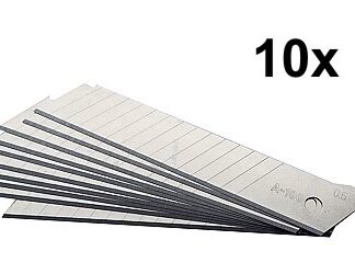 ABBRECHBARE KLINGEN *FEHLER BARCODE* 18MM 14 SEGMENTS 0,38MM 10X  NO EAN CODE