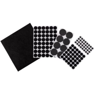 FILZGLEITERSATZ 125X BLACK/BROWN FELT MIX SIZE