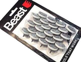 FILZGLEITER 24X PIN 24MM WHITE/GREY