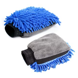 DICKER DOPPELSEIT MIKROFASER-AUTOWASCHHANDSCHUCH ANTI-SCRATCH