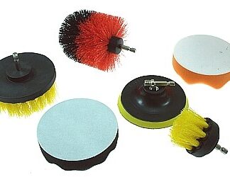 SCHEIBENBURSTENSATZ NYLON 6X 1+3+2 HEX SHANK