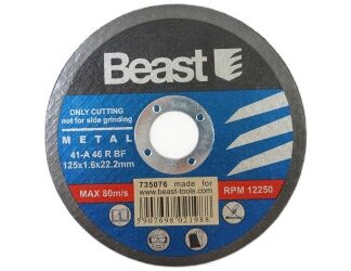 TRENNSCHEIBE 125 x 1.6 x 22.2MM METAL Q++