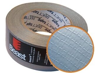 REPARATURBAND KLEBEBAND PANZERTAPE SILBER 50MMx50M DUCT TAPE GAFFA REINFORCED SILVER