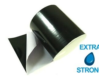 WASSERFESTES KLEBEBAND STARKES POOLS  ZELTE 0,5MM x 100MM x 1,5M BLACK WATERPROOF EXTRA STRONG