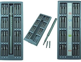 PRACIZIONSSCHRAUBENDREHER MOBIPHONE S2 STEEL 48X PROFI PRECISION ALU BOX
