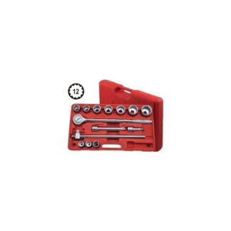 STECKSCHLUSSELSATZ 3/4'' 22-50MM 12-STAR HEAVY DUTY 14X