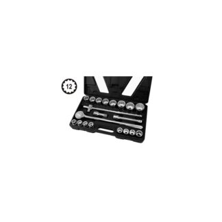 STECKSCHLUSSELSATZ 3/4'' 19-50MM 12-STAR HEAVY DUTY 21X