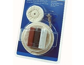 POLIERSET 7X, BUFFING PADS, POLISHING PASTES