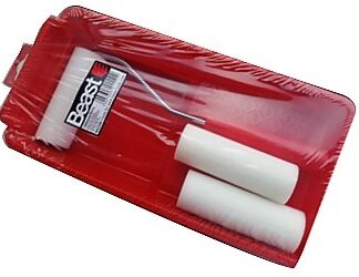 FARBE ROLLERSATZ 3X 100MM HD-FOAM CUV-30CM HNDL:25CM
